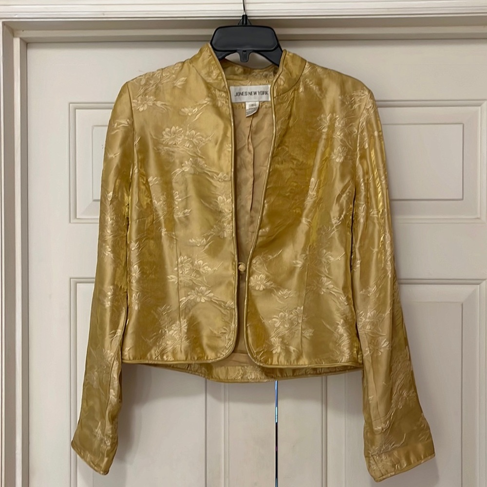 Jones New York silk jacket
